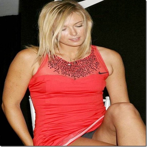 Tennis Beauties Ana Ivanovic & Maria Sharapova | Celebrity Garden